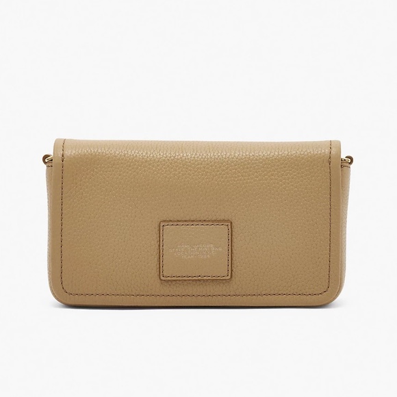 Marc Jacobs The Leather Mini Crossbody Bag - Camel - Picture 2 of 7